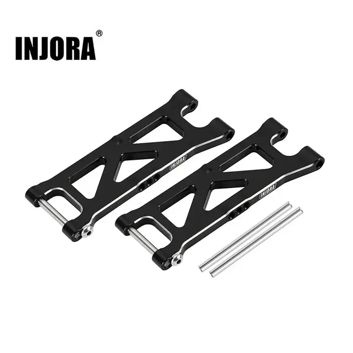 INJORA GROM-103BK - INJORA Aluminum Rear Lower Suspension Arms for Arrma Typhon Grom Granite Grom Gorgon Grom Quake Grom