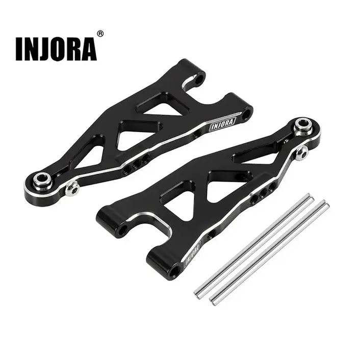 INJORA GROM-101BK - INJORA Aluminum Front Lower Suspension Arms for Arrma Typhon Grom Granite Grom Gorgon Grom Quake Grom