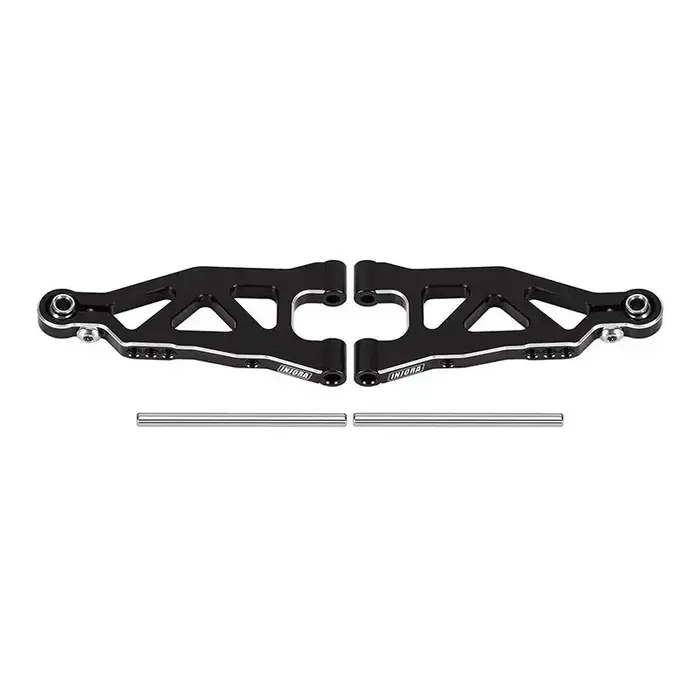 INJORA GROM-06BK - INJORA Aluminum Front Lower Suspension Arms for Arrma Mojave Grom Losi Nascar