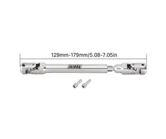 INJORA DG-CD04-129 - INJORA 129-179mm Stainless Steel Heavy-Duty Drive Shaft for 1/10 RC Crawler