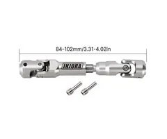 INJORA DG-CD04-84 - INJORA 84-102mm Stainless Steel Heavy-Duty Drive Shaft for 1/10 RC Crawler