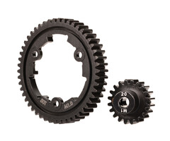 Traxxas 6450 - 50-Tooth Wide-Face Machined-Steel Spur Gear & Pinion, XRT Ultimate