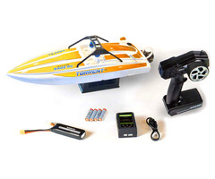 RageRC RGRB1500 - Torrent 450BL RTR Jet Boat, Red