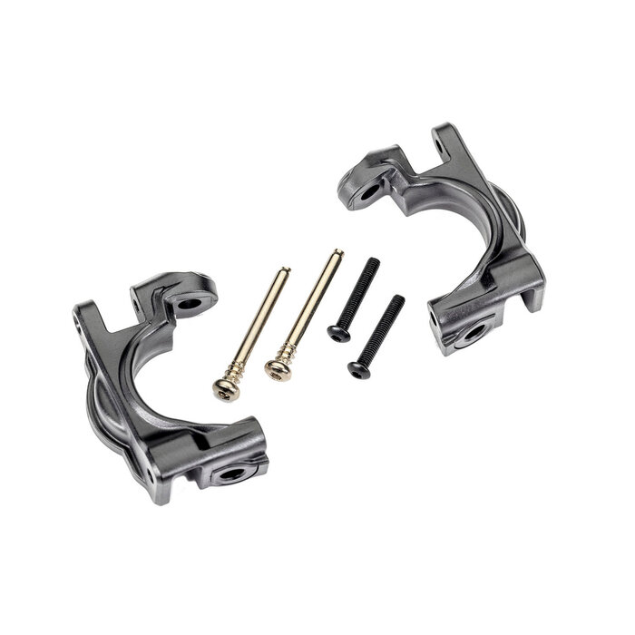 Traxxas 9032-GRAY - Gray Extreme Heavy-Duty Caster Blocks (2)