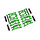 10790-GRN - Green HD Mini Maxx® WideMaxx Suspension Kit