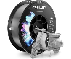 Creality CR-PETG-TRNSPNT - CREALITY PETG Filament 1.75mm 3D Printer Filament, 1kg (2.2lb) Neatly Wound Spool, Dimensional Accuracy ±0.03mm, Excellent Toughness, Fits for Most FDM 3D Printers, Transparent