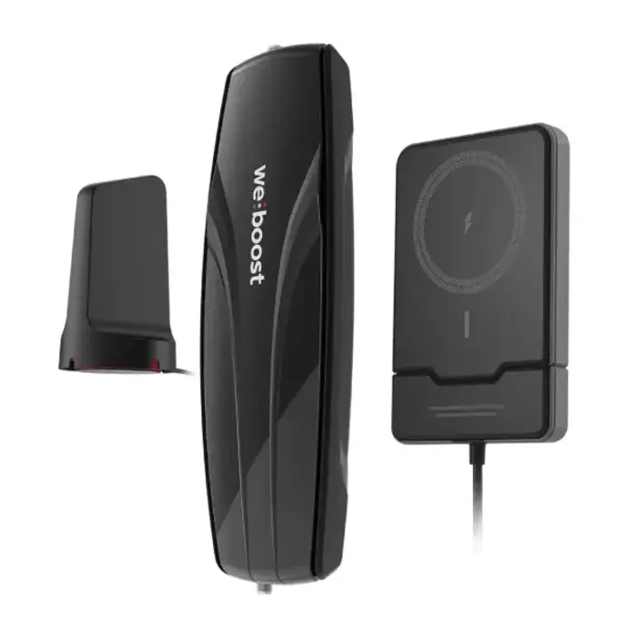 weBoost WSN471082 - weBoost® Dash Mobile In-Vehicle Signal Booster for Car/Truck/Van/SUV with Built-In Wireless Charging, 471082