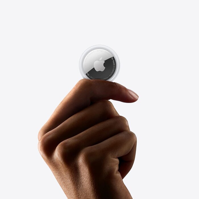 MX532LL/A - Apple AirTag (2nd Generation) - 4 Pack: Tracker for Keychain, Wallet, and More; Locator with Sound; Simple One-Tap Setup with iPhone or iPad; Key Finder with up to 1.5X Precision Finding Range