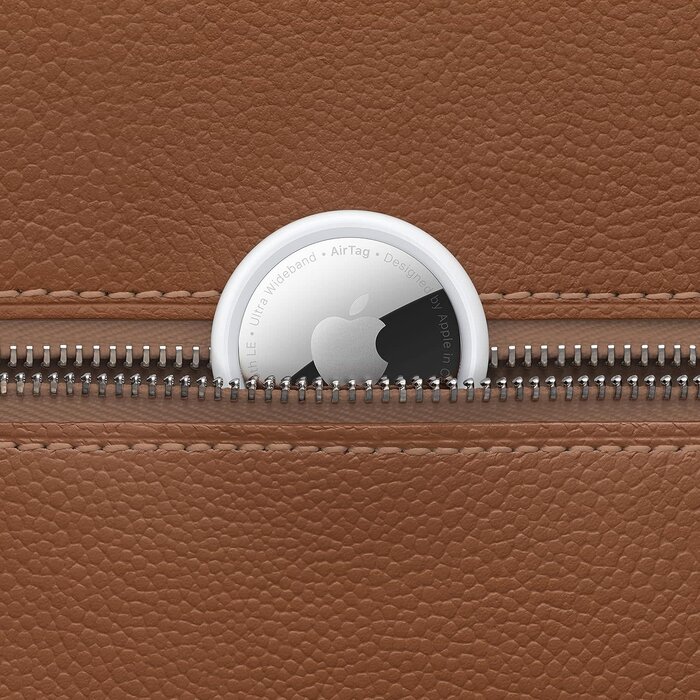 MX532LL/A - Apple AirTag (2nd Generation) - 4 Pack: Tracker for Keychain, Wallet, and More; Locator with Sound; Simple One-Tap Setup with iPhone or iPad; Key Finder with up to 1.5X Precision Finding Range