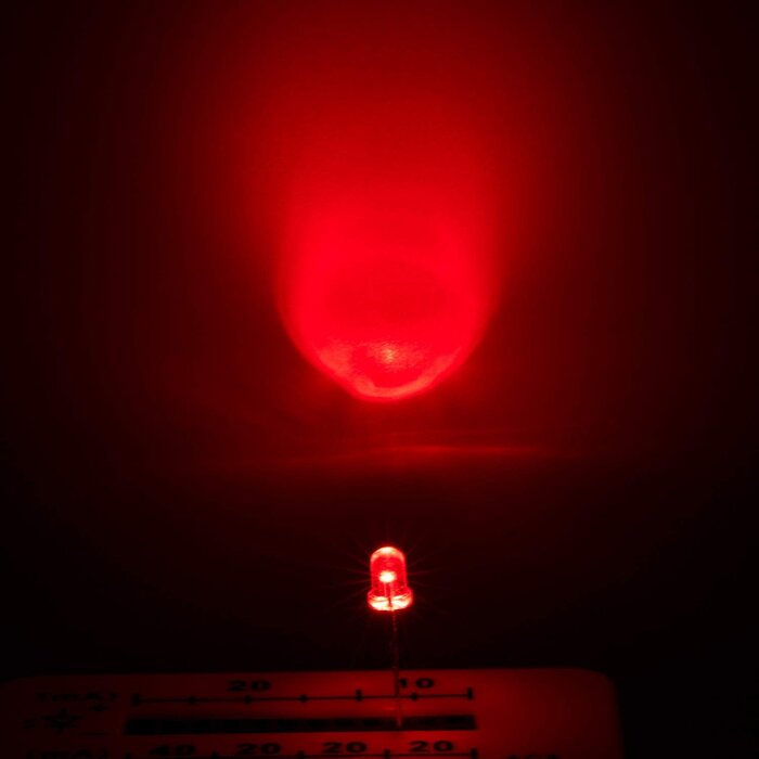 100F3T-YT-MULTI - CHANZON 100 pcs 3mm RGB Multicolor Fast Blinking (Multi Color Changing) Dynamics LED Diode Lights (Flashing Round DC) Bright Lighting Bulb Lamps Electronics Components Flicker Light Emitting Diodes