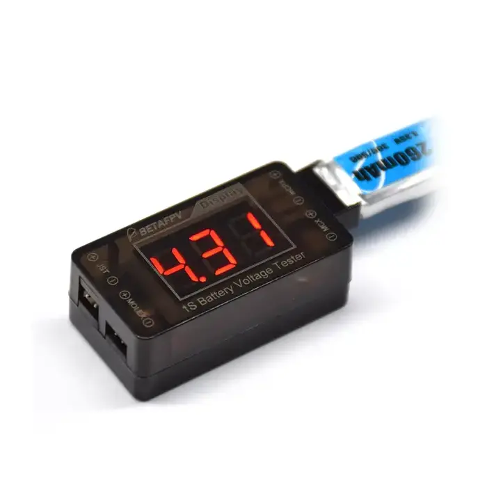 1S-BATT-TST - BETAFPV 1S LiPo Battery Voltage Tester