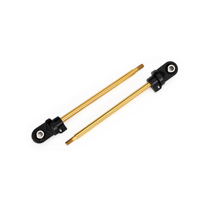 Traxxas 7763T - 110 mm TiN-Coated Long GTX Shock Shafts (2)
