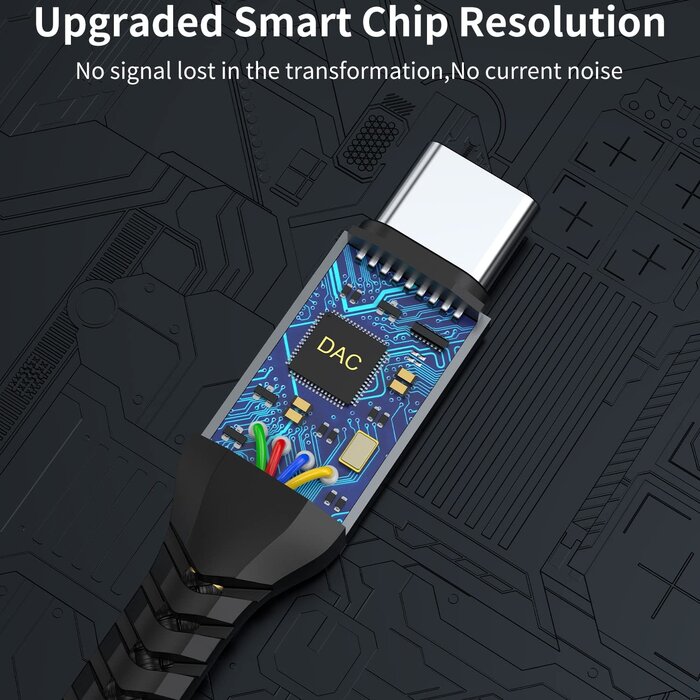 USBC-3.5MM-3FT - QianLink USB-C to 3.5mm Audio Aux Jack Cable (3.3ft), Type C to 3.5mm Headphone Car Stereo Cord for iPhone 15 16 17 Pro Max, Samsung Galaxy S25 S24 S23 S22 S21 Ultra, Note 20 10, Pixel 9 8 XL, iPad Pro