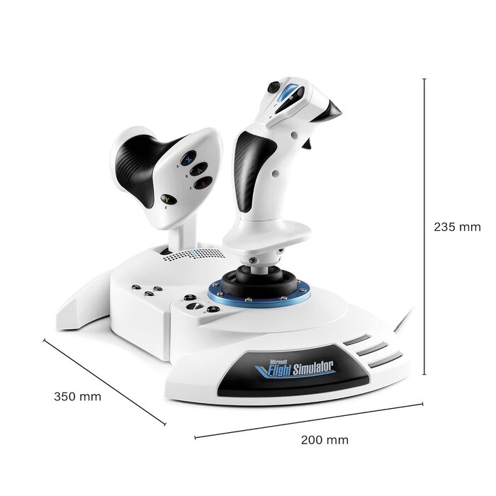 T-FLIGHT-HOTAS-ONE-MSFS - Thrustmaster T-Flight Hotas One - Official Microsoft Flight Simulator 2024 Collector’s Edition – Flight Stick & Throttle Controller (Compatible with XBOX & PC)