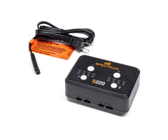 SPEKTRUM SPMXC0220 - S220 AC 2x20W Balance Charger, SCX30