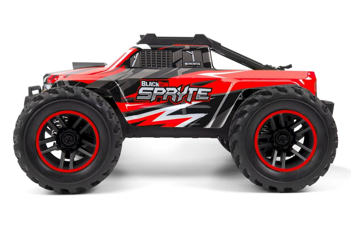 BlackZon BZN540302 - Spryte MT 1/20 4WD Electric Monster Truck - Red