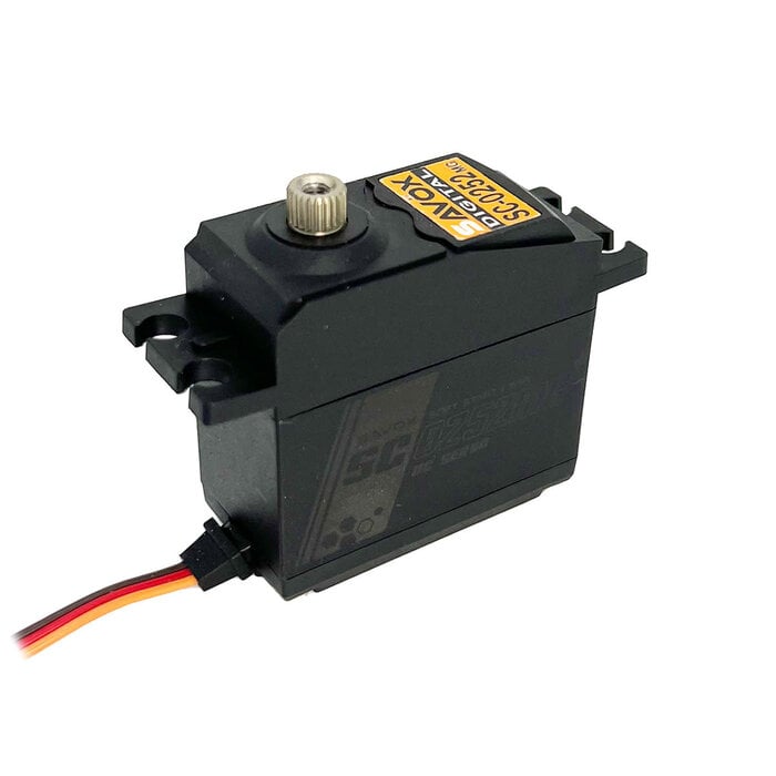 Savox SAVSC0252MGP - Standard Digital Servo with Soft Start, 0.19sec / 145oz @ 6.0V