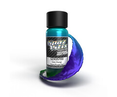 Spaz Stix SZX05700 - Color Change Airbrush Ready Paint, Green/Purple/Teal, 2oz Bottle