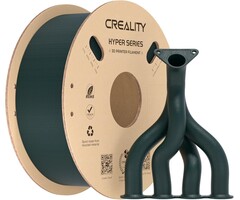 Creality HYPER-PLA-CF-DK-GRN - Creality Dark Green Carbon Fiber Filament 1.75mm for K1C, 3D Printer Filament Designed for High Speed 50-300mm/s, 1kg(2.2lbs)/Spool Hyper PLA-CF Filament, Dimensional Accuracy +/- 0.03 mm (Dark Green)