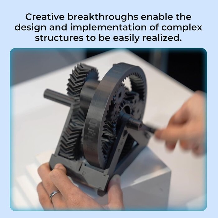 Creality HYPER-PLA-CF-PRPL - Creality Purple Carbon Fiber Filament 1.75mm for K1C, 3D Printer Filament Designed for High Speed 50-300mm/s, 1kg(2.2lbs)/Spool Hyper PLA-CF Filament, Dimensional Accuracy +/- 0.03 mm (Purple)