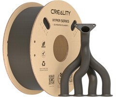 Creality HYPER-PLA-CF-GRY-YLLW - Creality Greyish Yellow Carbon Fiber Filament 1.75mm for K1C, 3D Printer Filament Designed for High Speed 50-300mm/s, 1kg(2.2lbs)/Spool Hyper PLA-CF Filament, Dimensional Accuracy +/- 0.03 mm (Greyish Yellow)