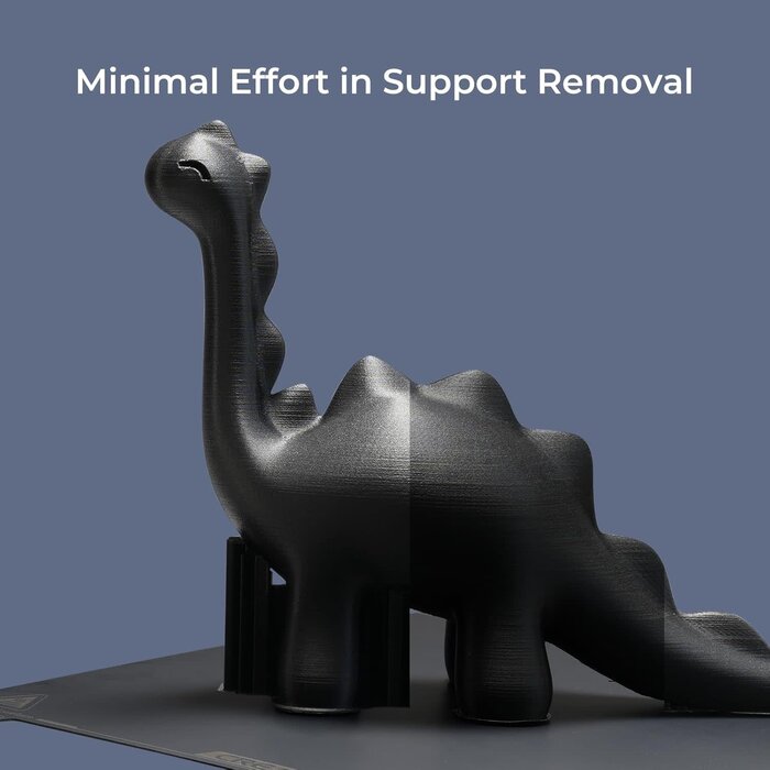 Creality HYPER-PLA-CF-GRY-YLLW - Creality Greyish Yellow Carbon Fiber Filament 1.75mm for K1C, 3D Printer Filament Designed for High Speed 50-300mm/s, 1kg(2.2lbs)/Spool Hyper PLA-CF Filament, Dimensional Accuracy +/- 0.03 mm (Greyish Yellow)