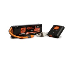 SPEKTRUM SPMXPSA300 - Smart Powerstage Air Bundle: 4000mAh 3S G2 LiPo Battery / S120 Charger