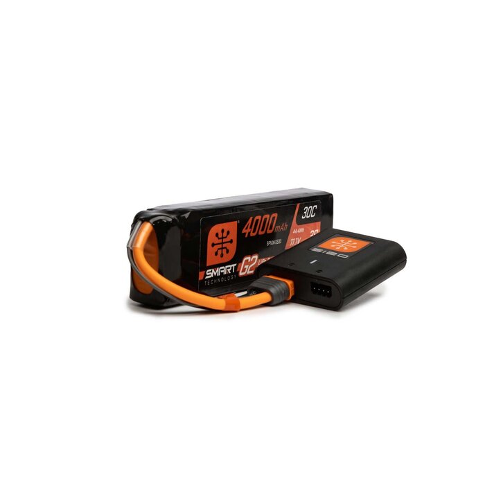 SPEKTRUM SPMXPSA300 - Smart Powerstage Air Bundle: 4000mAh 3S G2 LiPo Battery / S120 Charger