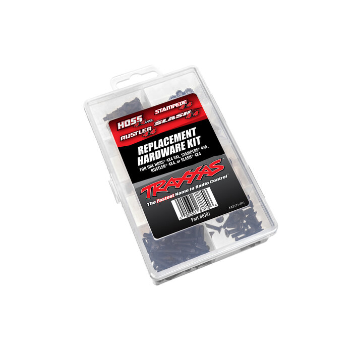 Traxxas 6787 -  4X4 Hardware Kit for Rustler VXL & Slash 4x4, Slash 4x4 VXL, Hoss 4x4 VXL