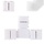 LED-T-SHP/GPLSS-CNCT - MAOXWY 20 Pack LED Strip Light 5 T Shape Connectors and 10 Gapless and 5 Corner connectors