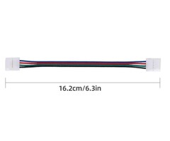 LED-JMPR/M-4PIN - MAOXWY 3 Pack LED Strip Light Jumper and 4 Pin Male to Male Connectors