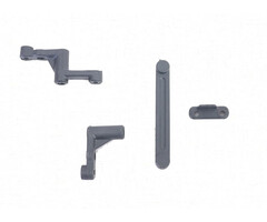 BlackZon BZN540017 - Steering Bushes (Bellcranks) & Ackerman Plate, Slyder & Turbo Slyder