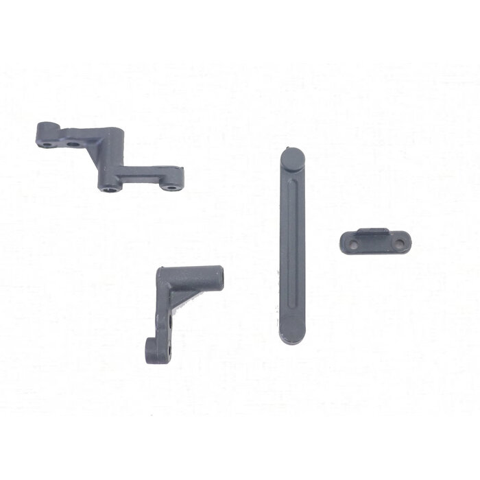 BlackZon BZN540017 - Steering Bushes (Bellcranks) & Ackerman Plate, Slyder & Turbo Slyder