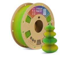 OVPLA-AVOCADO - OVERTURE Avocado PLA 3D Filament 1.75mm, 1kg Neatly Wound 3D Printer Filament 1kg Spool (2.2lbs), Dimensional Accuracy +/- 0.02 mm, Fit Most FDM 3D Printers (Avocado)