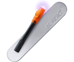 SK8024 - Bondic UV Glue Kit with Light, Plastic Welding Kit, Curing Light Liquid Plastic Repair, Jewelry Making, Necklace Craft, Super Glue Adhesive Epoxy Ultraviolet Mold for Glass Epoxy Resin Supplies