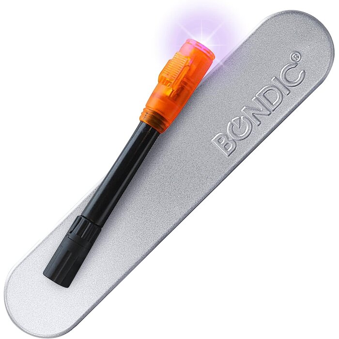 SK8024 - Bondic UV Glue Kit with Light, Plastic Welding Kit, Curing Light Liquid Plastic Repair, Jewelry Making, Necklace Craft, Super Glue Adhesive Epoxy Ultraviolet Mold for Glass Epoxy Resin Supplies