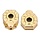 TRX4-8251D-2 - INJORA 41g/pcs Brass Outer Portal Drive Housing #8251 for TRX-4 TRX-6