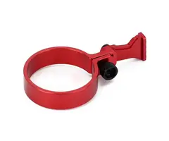 INJORA TRX4-003RD - NJORA Red One-handed Control Adaptor Transmitter Steering Wheel for TQI Remote Controller