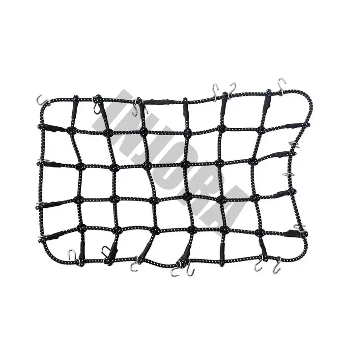 INJORA CRAW18011_Black - INJORA 1PCS Black Elastic Luggage Net for 1/10 RC Rock Crawler