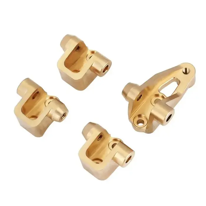 INJORA TRX4-8227GD - INJORA Brass Axle Mount Set Suspension Links Stand for TRX-4