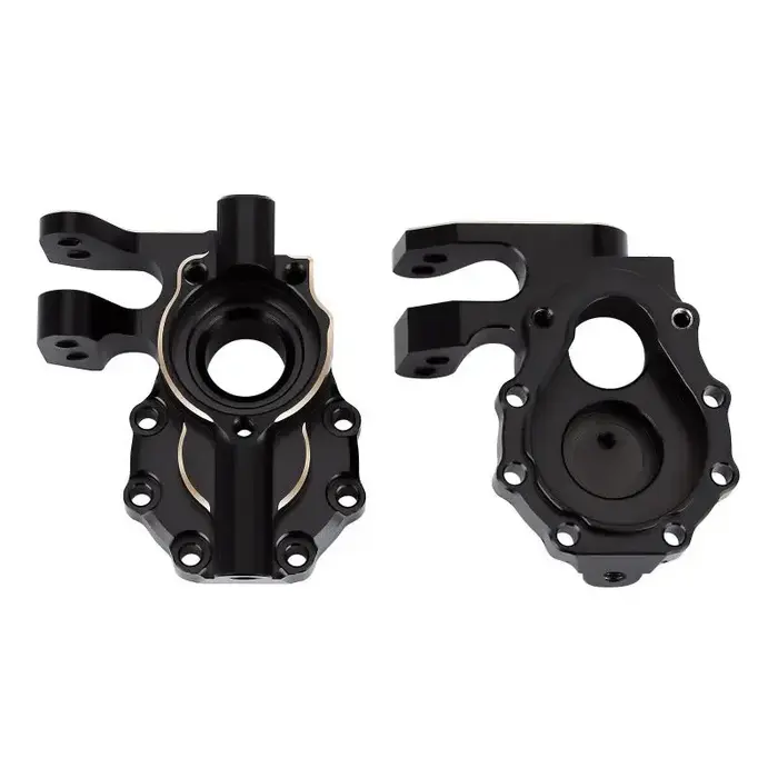INJORA TRX4-8252BK - INJORA Black Brass Counterweight 55g Drive Housing #8252 for TRX-4 TRX-6
