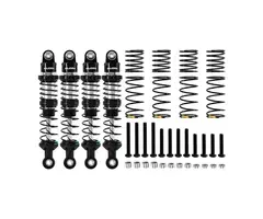 INJORA BZ-05BS-80 - INJORA 4pcs 80mm DRX Dual-Rate Spring Oil Shocks for 1/10 RC Crawlers