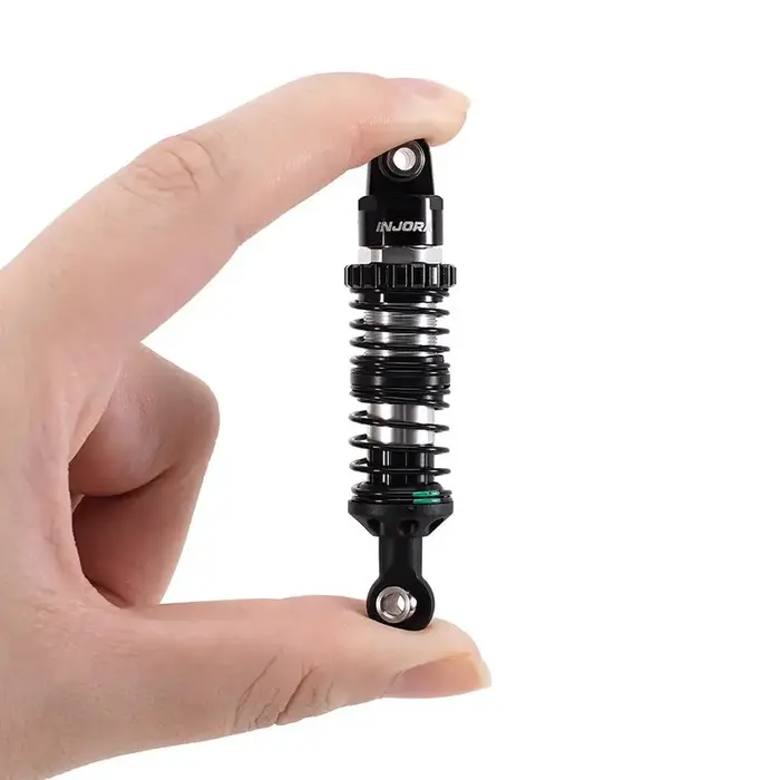 INJORA BZ-05BS-80 - INJORA 4pcs 80mm DRX Dual-Rate Spring Oil Shocks for 1/10 RC Crawlers