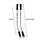 LT03-125 - INJORA 106mm (eye to eye: 125mm) Stainless Steel High Clearance Links with Rod Ends for 1/10 RC Crawler