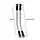 LT03-115 - INJORA 96mm (eye to eye: 115mm) Stainless Steel High Clearance Links with Rod Ends for 1/10 RC Crawler