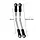 LT03-85 - INJORA 66mm (eye to eye: 85mm) Stainless Steel High Clearance Links with Rod Ends for 1/10 RC Crawler