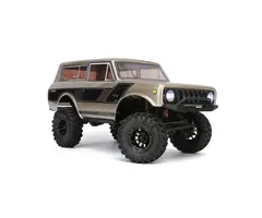 Redcat Racing RER39152 - Redcat Ascent-18 International Scout II Brushless - 1/18 Scale Brushless Electric Rock Crawler, Gold Dust