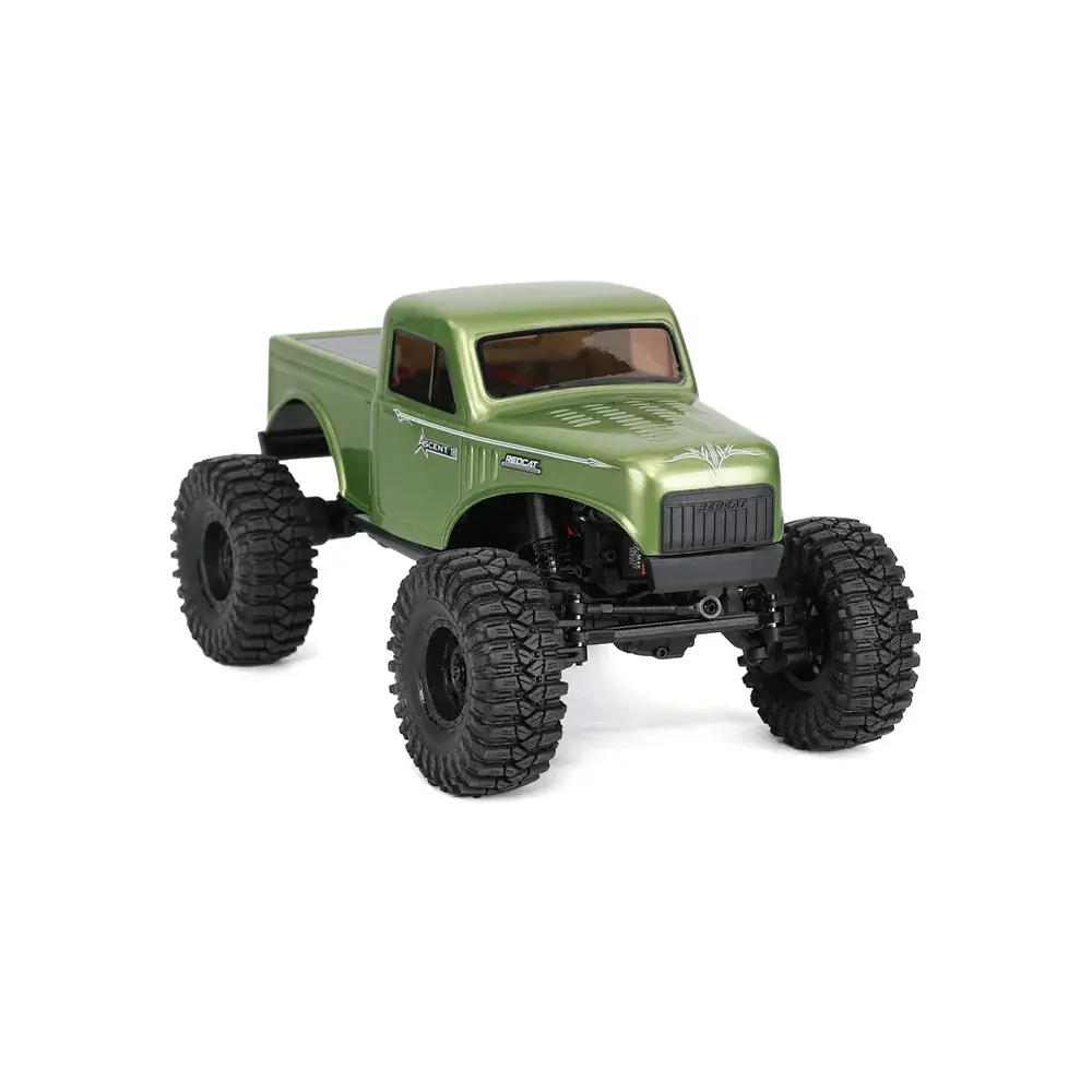 Redcat Racing Redcat Ascent-18 1/18 Scale Brushed Electric Rock Crawler, Mint Green