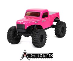 Redcat Racing RER43484 - Redcat Ascent-18 1/18 Scale Brushed Electric Rock Crawler, Pink
