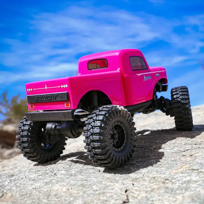 Redcat Racing RER43484 - Redcat Ascent-18 1/18 Scale Brushed Electric Rock Crawler, Pink